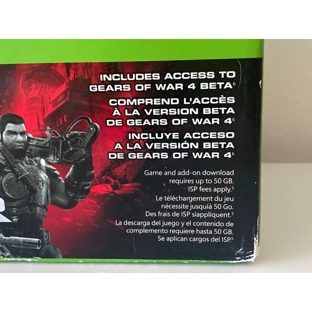 Microsoft Xbox One 500GB Console Gears of War Ultimate Edition Bundle Open Box U